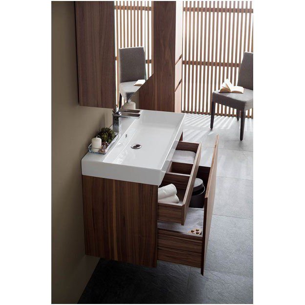 Мебель для ванной Aquanet Нью-Йорк 85 орех Мебель для ванной Aquanet Нью-Йорк 85 орех