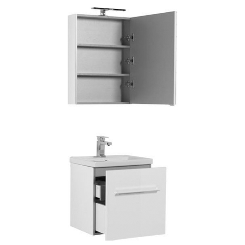 Мебель для ванной Aquanet Порто 50 белый Мебель для ванной Aquanet Порто 50 белый