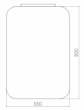 Зеркало Creto Etna 55x80 Зеркало Creto Etna 55x80