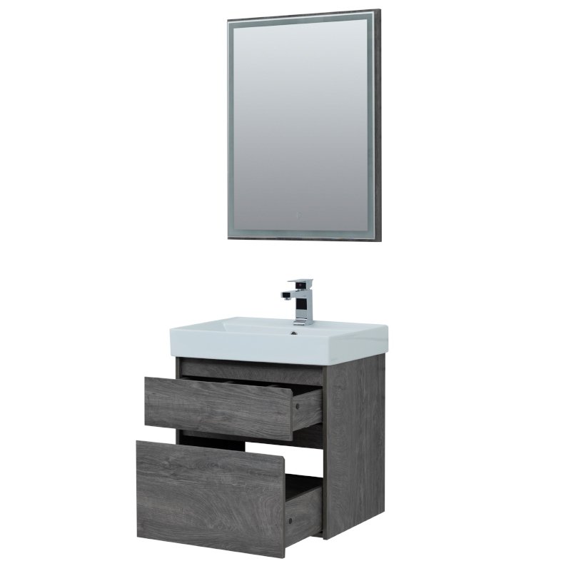 Мебель для ванной Aquanet Nova Lite 60 дуб рошелье (2 ящика) Мебель для ванной Aquanet Nova Lite 60 дуб рошелье (2 ящика)