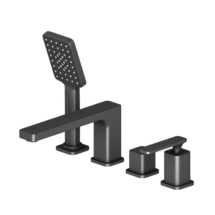 Смеситель Timo Torne 4330/03Y на борт ванны, черный Смеситель Timo Torne 4330/03Y на борт ванны, черный