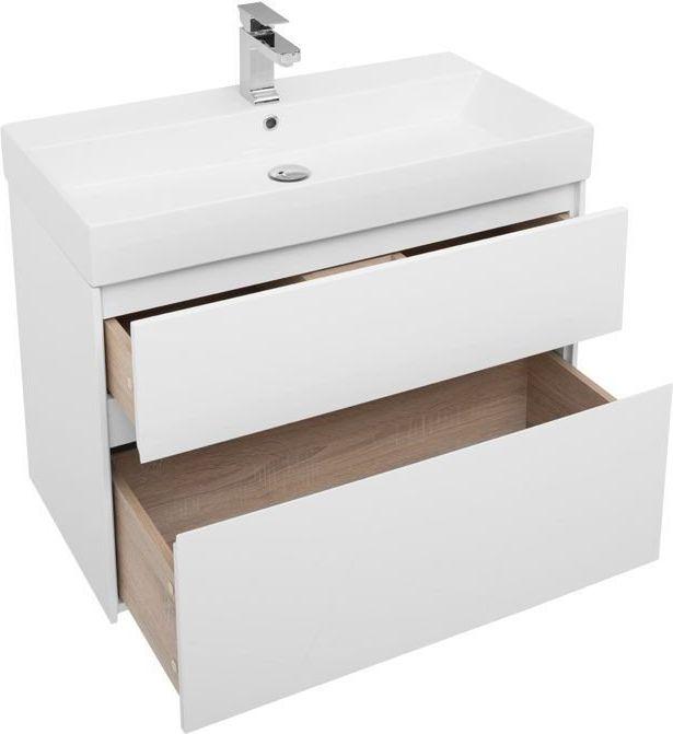 Мебель для ванной Aquanet Бруклин 85 белый Мебель для ванной Aquanet Бруклин 85 белый