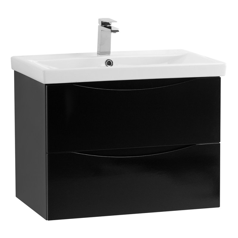 Тумба с раковиной подвесная BelBagno MARINO-CER 70 Bianco Lucido , раковина белая Тумба с раковиной подвесная BelBagno MARINO-CER 70 Bianco Lucido , раковина белая