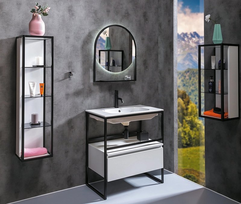 Ящик под консоль LOFT 80 белый, 1 полка 894-080-W Boheme Ящик под консоль LOFT 80 белый, 1 полка 894-080-W Boheme