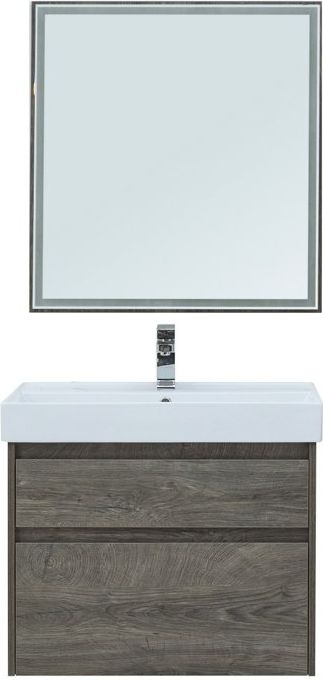 Мебель для ванной Aquanet Nova Lite 75 дуб рошелье (2 ящика) Мебель для ванной Aquanet Nova Lite 75 дуб рошелье (2 ящика)