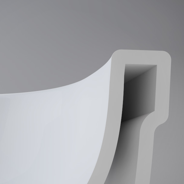 Подвесной унитаз S40, безободковый Подвесной унитаз S40, безободковый