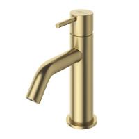 LEAF-LSM2-L-SR Смеситель для раковины однорычажный, с донным клапаном, исполнение Sunrise