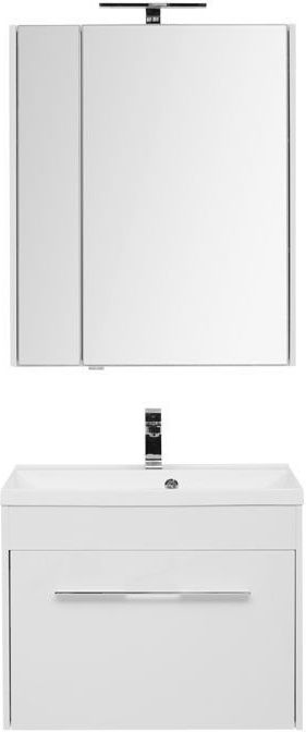 Мебель для ванной Aquanet Августа 75 белый (раковина Нота) Мебель для ванной Aquanet Августа 75 белый (раковина Нота)