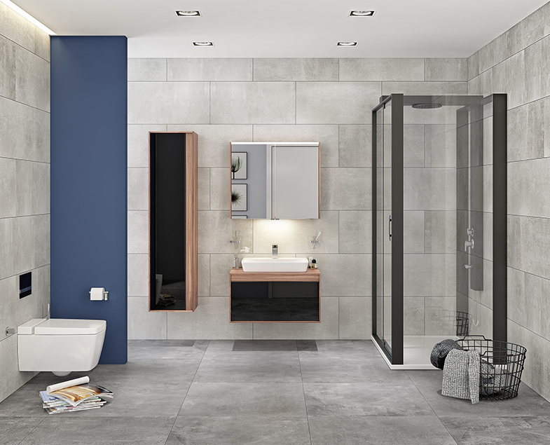 Душевая кабина Zest 90*90 см угловая, левосторонняя Душевая кабина Zest 90*90 см угловая, левосторонняя