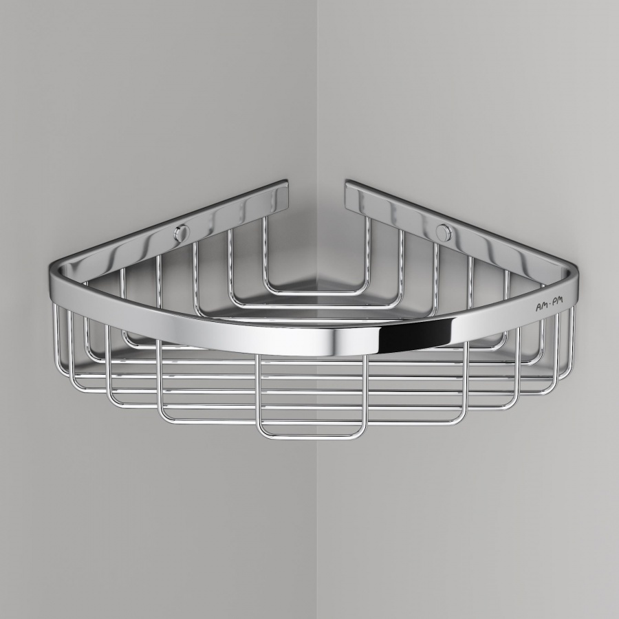 A7452100 Sense L Корзина для душа угловая, хром A7452100 Sense L Корзина для душа угловая, хром