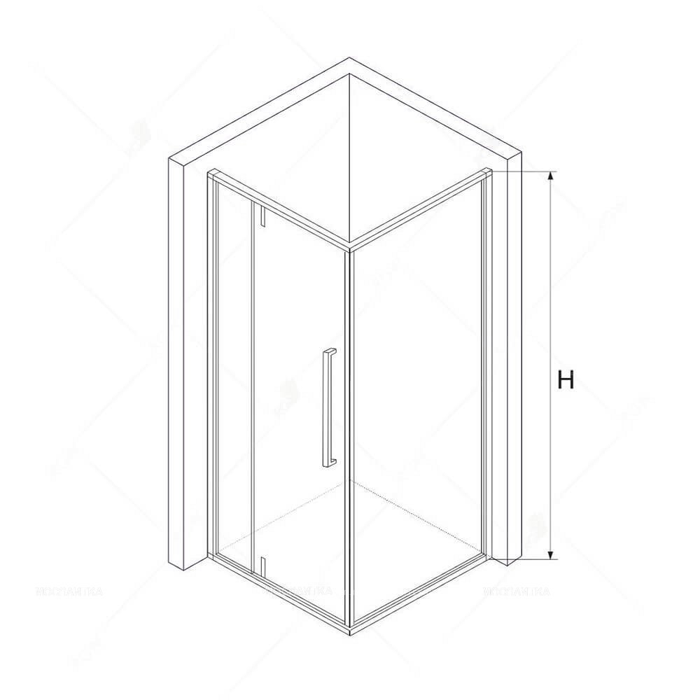 Душевой уголок RGW SV-44B (SV-03B + Z-050-3B) 06324429-014 Душевой уголок RGW SV-44B (SV-03B + Z-050-3B) 06324429-014