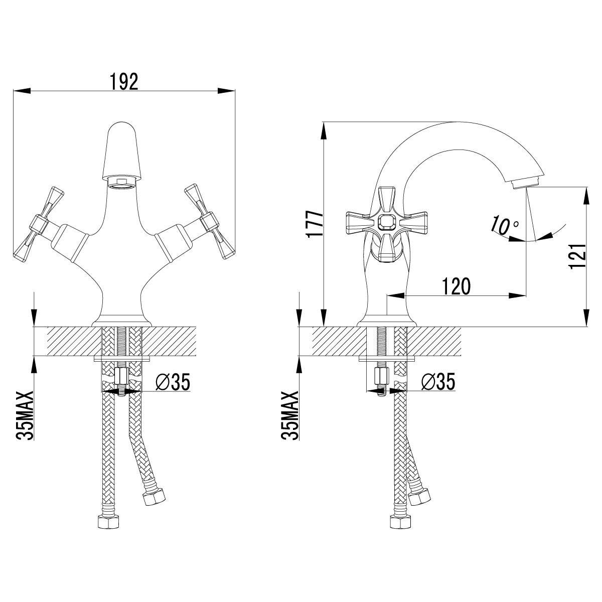 Смеситель Lemark Benefit LM2506C для раковины Смеситель Lemark Benefit LM2506C для раковины