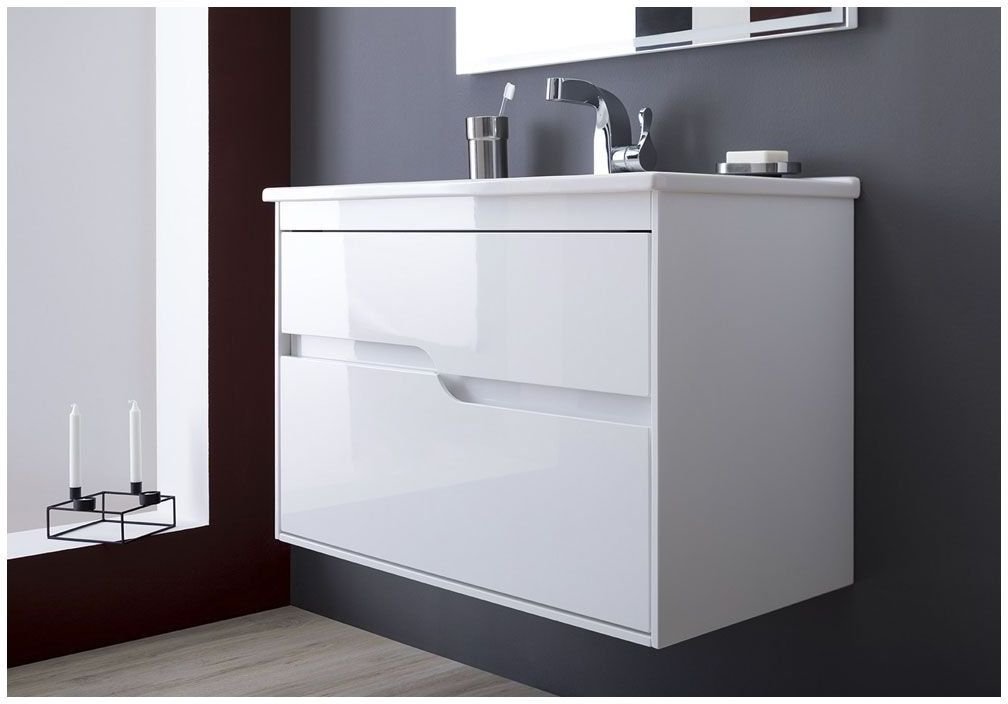 Мебель для ванной Aquanet Модена 85 белый Мебель для ванной Aquanet Модена 85 белый