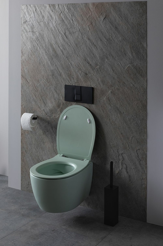 Чаша подвесного унитаза Allen Brau Fantasy 4.11004.MT мятный Чаша подвесного унитаза Allen Brau Fantasy 4.11004.MT мятный