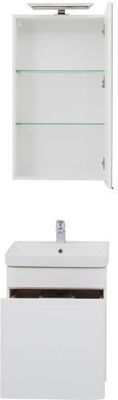Мебель для ванной Aquanet София 50 белый Мебель для ванной Aquanet София 50 белый