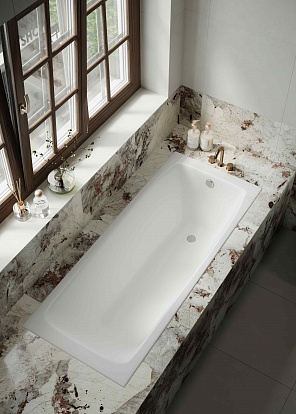 Ванна чугунная Creto Edge 170х70 см 26-1170 Ванна чугунная Creto Edge 170х70 см 26-1170