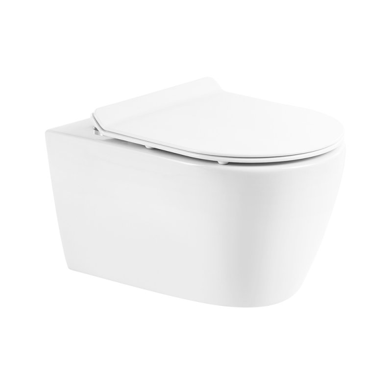 Сиденье дюропласт, soft close, металлическое крепление BB2011SC Сиденье дюропласт, soft close, металлическое крепление BB2011SC