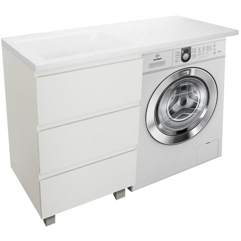 Комплект мебели Dallas Luxe 1000х482 левосторонний напольный 3 ящика (ШхГхВ) 358х476х860 Комплект мебели Dallas Luxe 1000х482 левосторонний напольный 3 ящика (ШхГхВ) 358х476х860