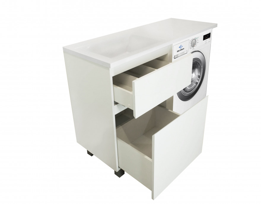 Комплект мебели Dallas Luxe 1500х482 правосторонний напольный 2 ящика (ШхГхВ) 848х476х860 Комплект мебели Dallas Luxe 1500х482 правосторонний напольный 2 ящика (ШхГхВ) 848х476х860