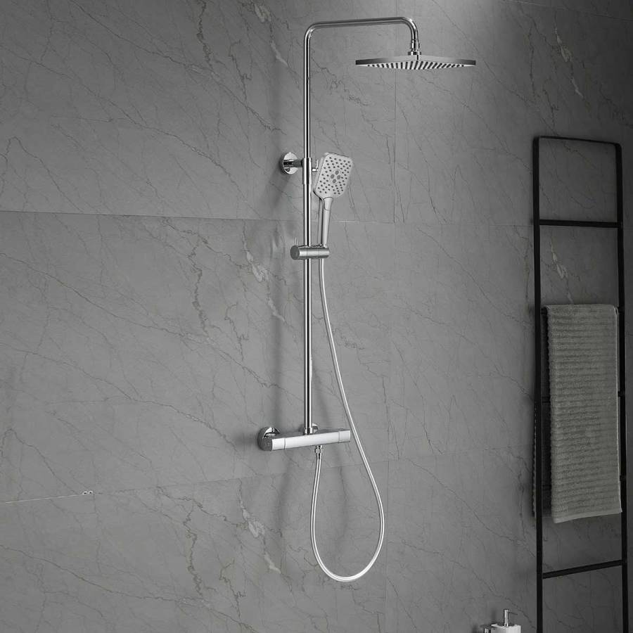 Душевая стойка Next VSFS-1N0TCH термостатическая, хром Душевая стойка Next VSFS-1N0TCH термостатическая, хром