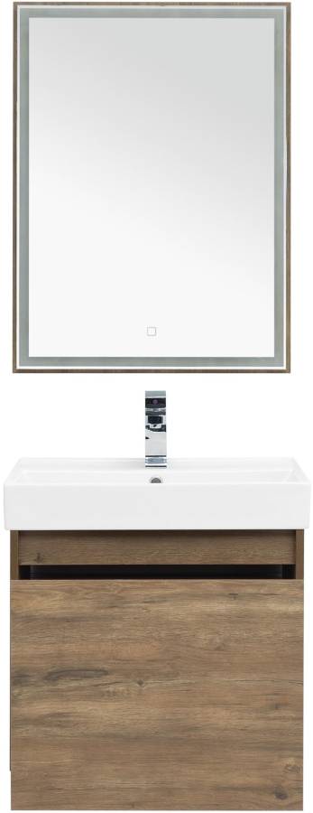 Мебель для ванной Aquanet Nova Lite 60 дуб рустикальный (1 ящик) Мебель для ванной Aquanet Nova Lite 60 дуб рустикальный (1 ящик)