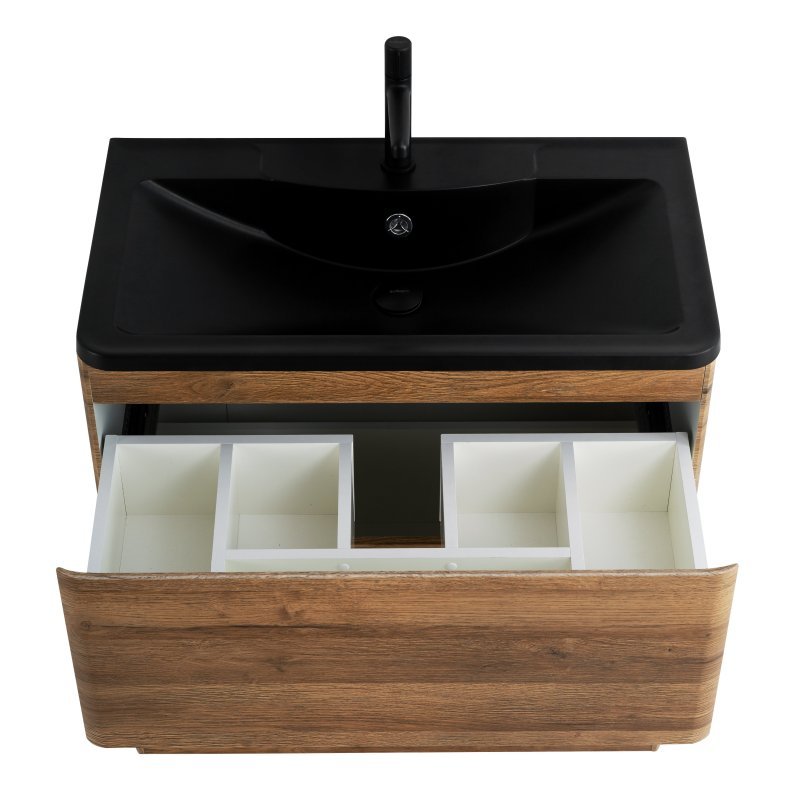 Тумба с раковиной напольная BelBagno ALBANO 100 Pino Scania, раковина белая Тумба с раковиной напольная BelBagno ALBANO 100 Pino Scania, раковина белая