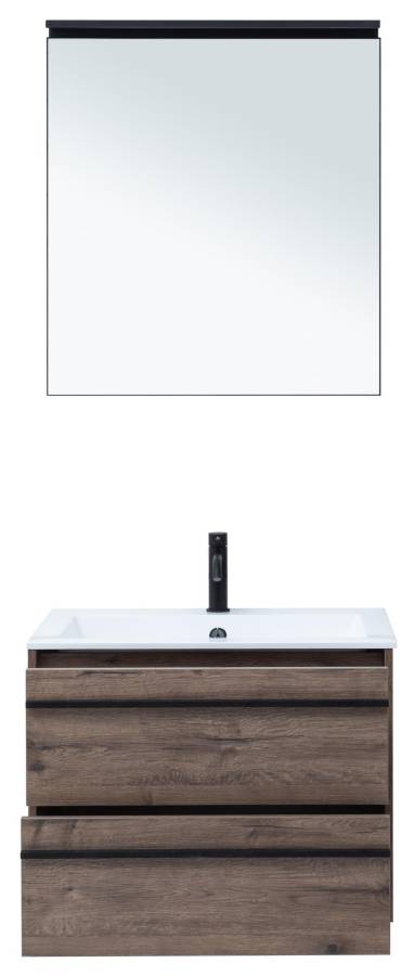Мебель для ванной Aquanet Lino 70 Дуб Веллингтон Мебель для ванной Aquanet Lino 70 Дуб Веллингтон