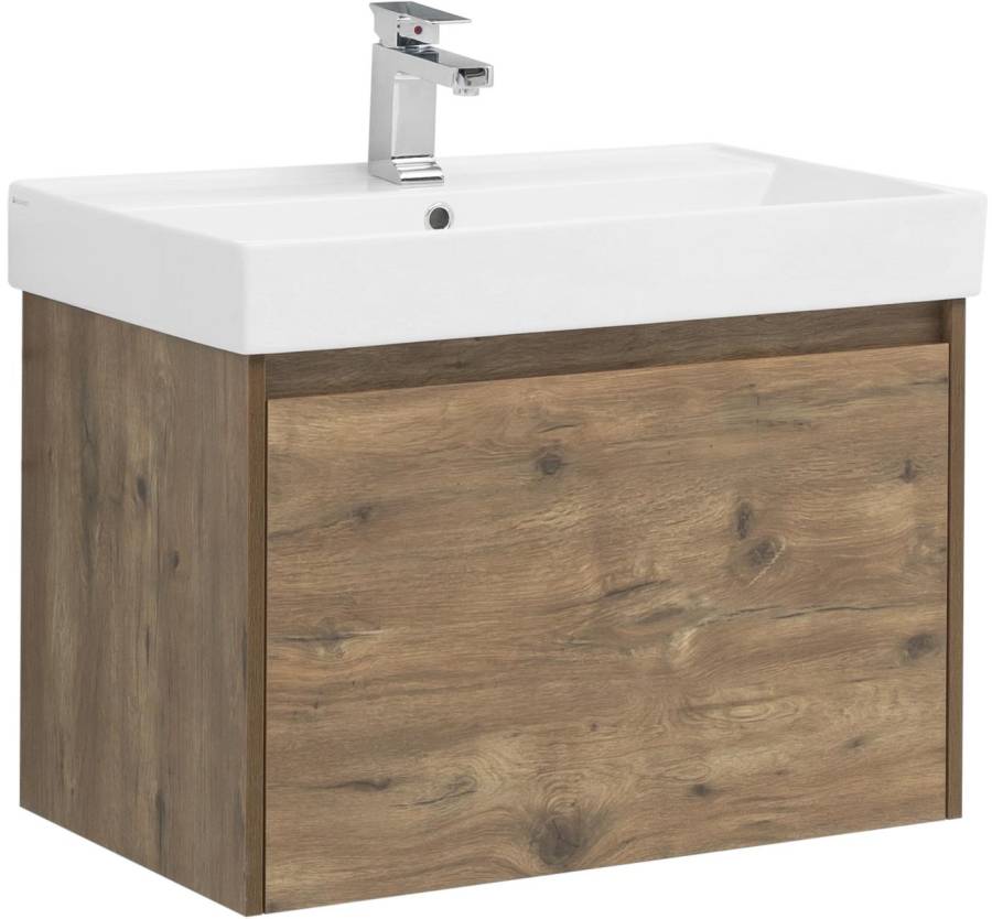 Мебель для ванной Aquanet Nova Lite 75 дуб рустикальный (1 ящик) Мебель для ванной Aquanet Nova Lite 75 дуб рустикальный (1 ящик)