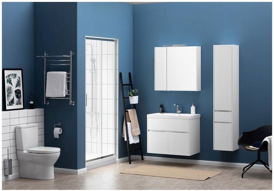 Мебель для ванной Aquanet Латина 80 белый Мебель для ванной Aquanet Латина 80 белый