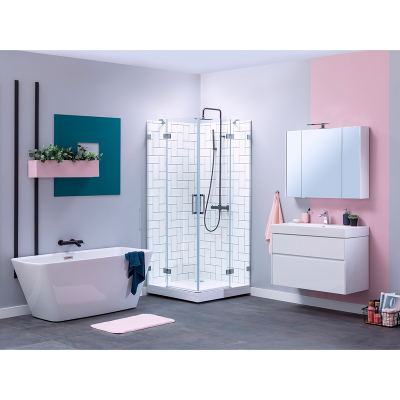 Мебель для ванной Aquanet Бруклин 100 белый Мебель для ванной Aquanet Бруклин 100 белый