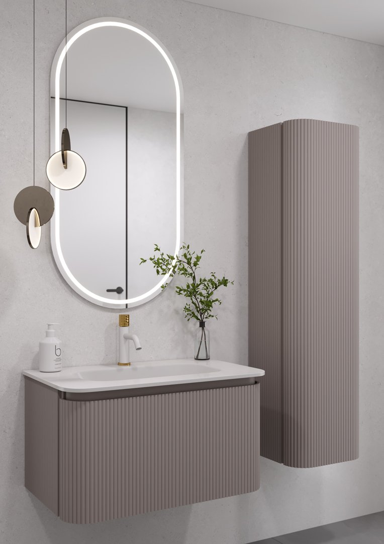 OVALE 1 полка рифленая 80CM DELMAR тумба + раковина OV1110100-080 Boheme OVALE 1 полка рифленая 80CM DELMAR тумба + раковина OV1110100-080 Boheme