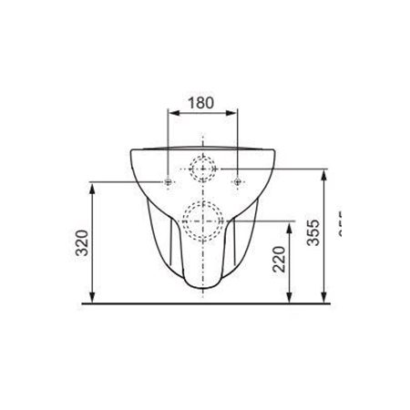 Подвесной унитаз TECE V04 Подвесной унитаз TECE V04