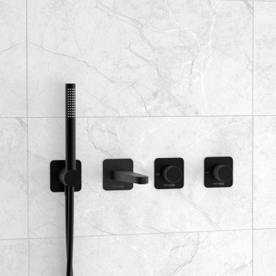 A5251.299.301.302.242.217 Встраиваемый комплект для ванны с лейкой и изливом A5251.299.301.302.242.217 Встраиваемый комплект для ванны с лейкой и изливом