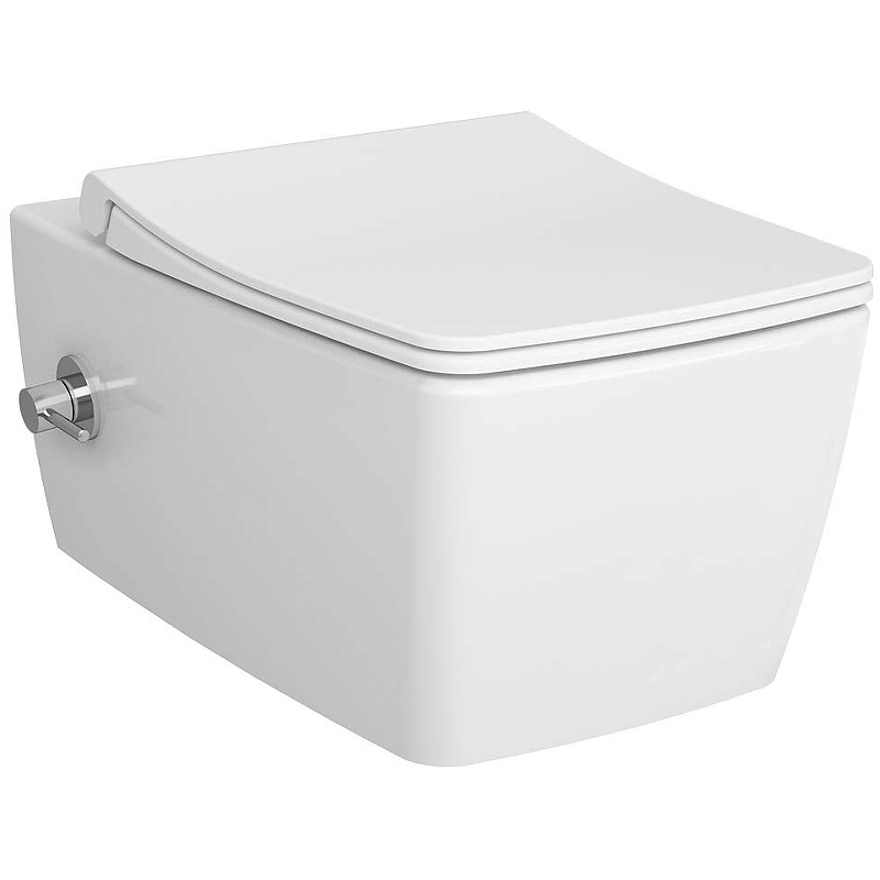 Унитаз подвесной Vitra Metropole с функцией биде и встроенным смесителем, цвет белый, 7672B003-1684 Унитаз подвесной Vitra Metropole с функцией биде и встроенным смесителем, цвет белый, 7672B003-1684