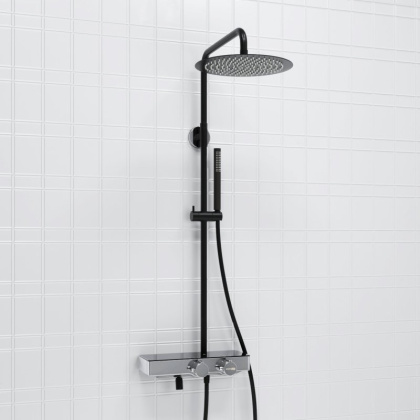 A114.160.217.CB Thermo Душевой комплект с термостатическим смесителем A114.160.217.CB Thermo Душевой комплект с термостатическим смесителем