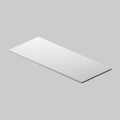 Столешница 120 см, белый глянец M8FST1201WG