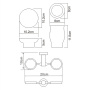 K-24226 Держатель стакана и мыльницы K-24226 Держатель стакана и мыльницы