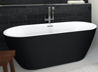 Акриловая ванна Riho Inspire 160 velvet - CHROM  Акриловая ванна Riho Inspire 160 velvet - CHROM