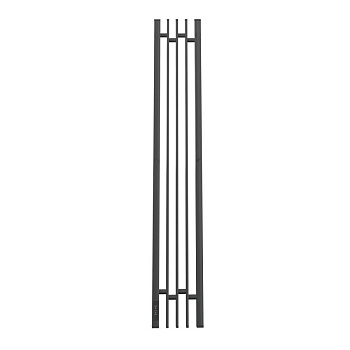 Полотенцесушитель электрический Point Фрея PN20732GB П2 180x1200 диммер слева, графит блеск Полотенцесушитель электрический Point Фрея PN20732GB П2 180x1200 диммер слева, графит блеск