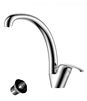 Смеситель Rossinka Y35-23U для кухни