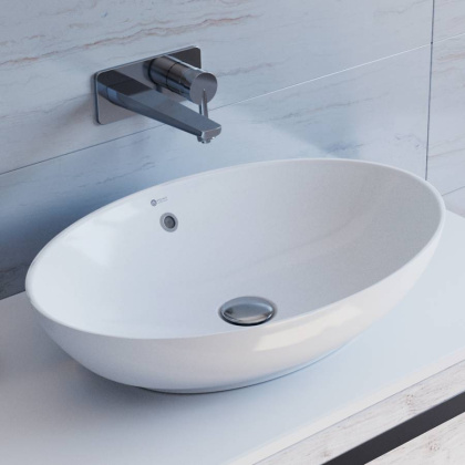 Умывальник Point Сатурн 63 PN43901 овальный, белый Умывальник Point Сатурн 63 PN43901 овальный, белый