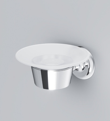 A8034200 Like, Стеклянная мыльница с настенным держателем A8034200 Like, Стеклянная мыльница с настенным держателем