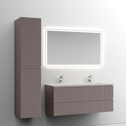 Шкаф-пенал SANCOS Snob T подвесной Doha Soft, 350х350х1650 мм, арт. PSNT35SM