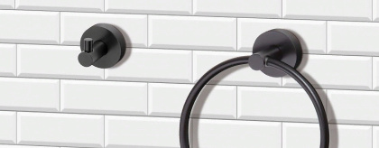 Крючок для полотенец Bemeta Dark 104106020, черный