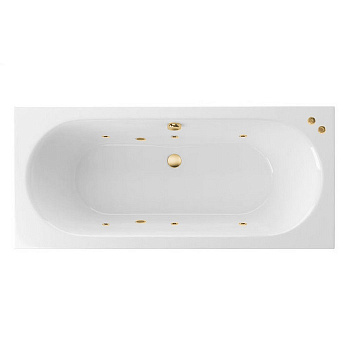 Ванна EXCELLENT Oceana Slim 180x80 "SOFT" (золото) Ванна EXCELLENT Oceana Slim 180x80 "SOFT" (золото)