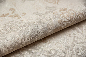 Обои виниловые Флора мотив, бежевый