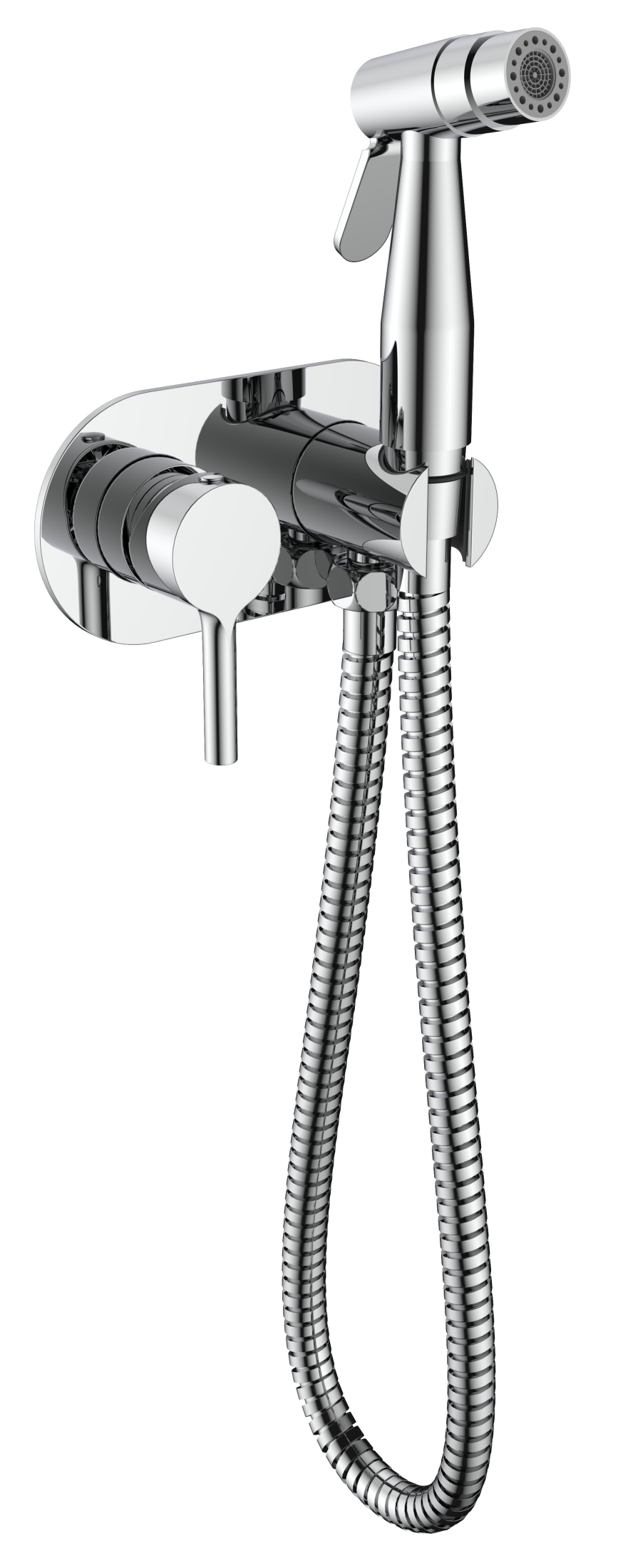 Смеситель Raglo встраиваемый с гигиеническим душем R20.52