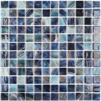 Стеклянная мозаика 5604 Royal 25x25, Nature