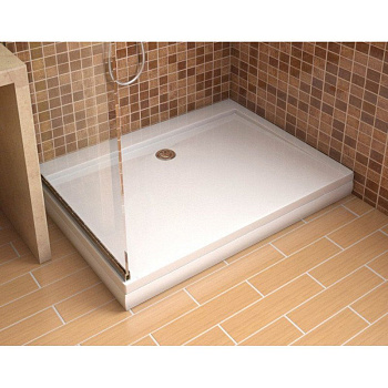 Экран для душевого поддона ФР-00001454 Эстет "КАППА" белый (140см/90см/2мм) стеклопластиковый, шт