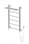 Полотенцесушитель электрический Aquanet Mauro 80х50 Тэн справа , с полкой Полотенцесушитель электрический Aquanet Mauro 80х50 Тэн справа , с полкой